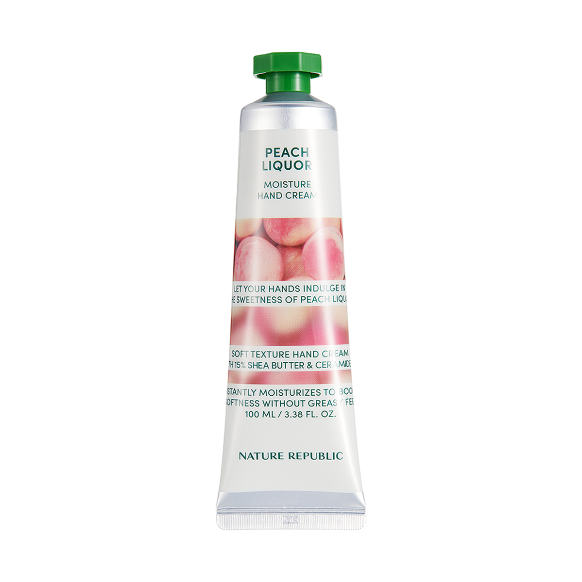 NATURE REPUBLIC Hand & Nature Peach Liquor Hand Cream 100ml