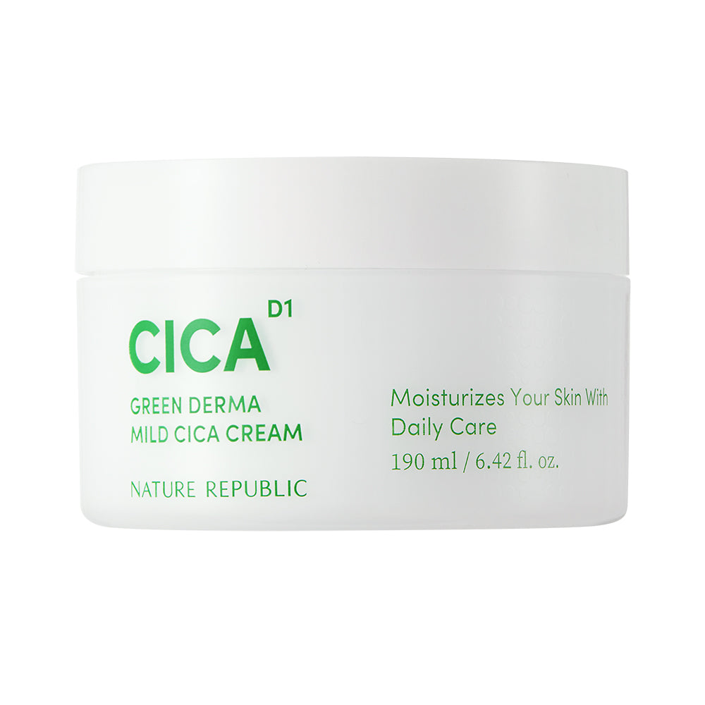 NATURE REPUBLIC Green Derma Mild Cica Cream 190ml