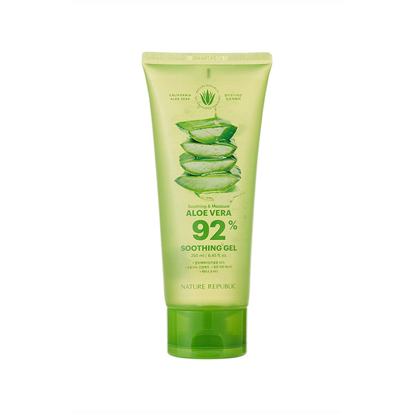 NATURE REPUBLIC Soothing & Moisture Aloe Vera 92% Soothing Gel (Tube) –  Moida K-Beauty