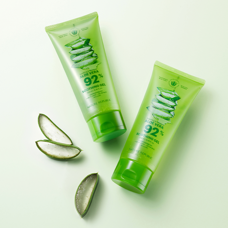 NATURE REPUBLIC Soothing & Moisture Aloe Vera 92% Soothing Gel (Tube) 250ml