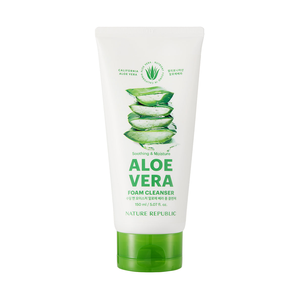 NATURE REPUBLIC Soothing & Moisture Aloe Vera Foam Cleanser 150ml