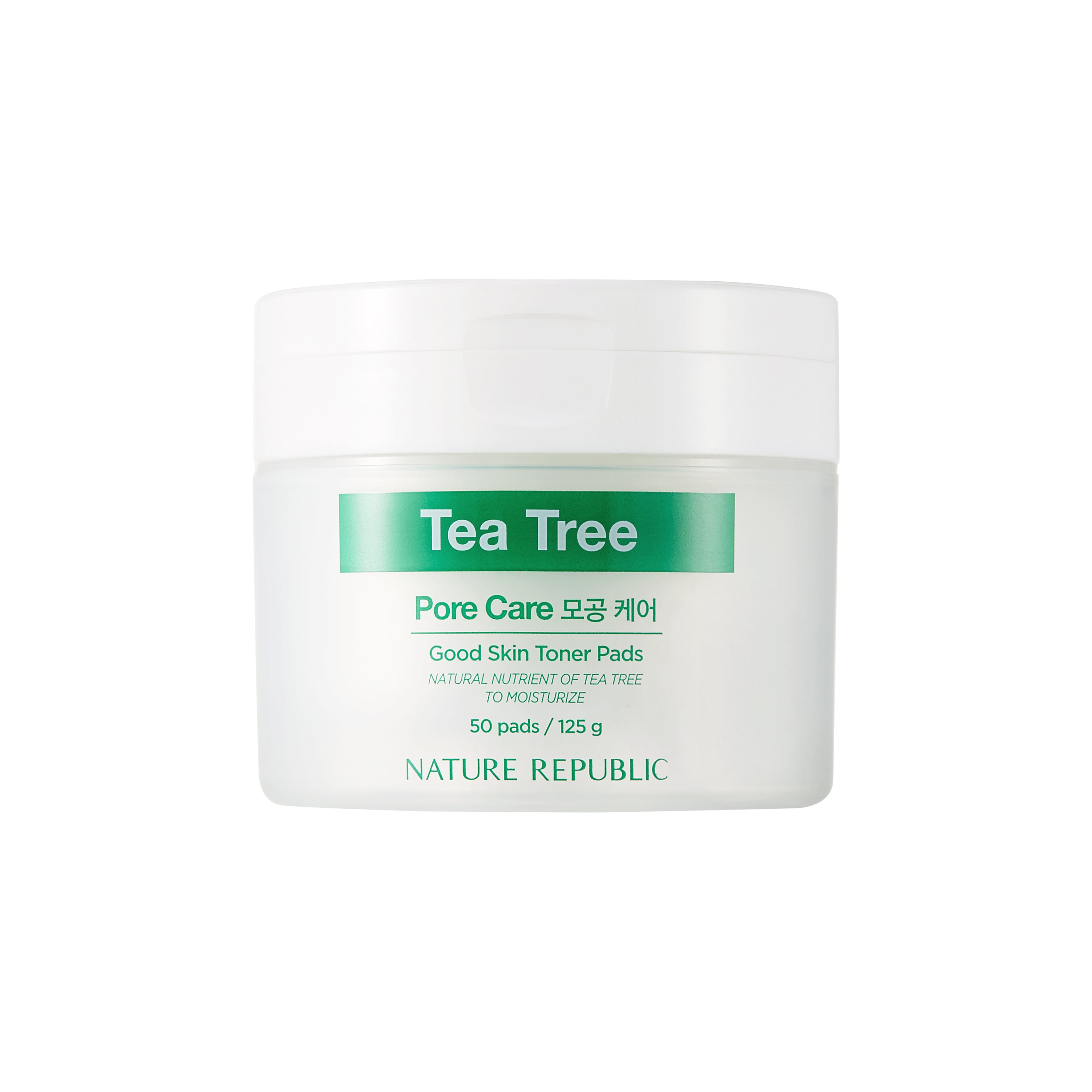 NATURE REPUBLIC Good Skin Tea Tree Ampoule Toner Pad 50pcs