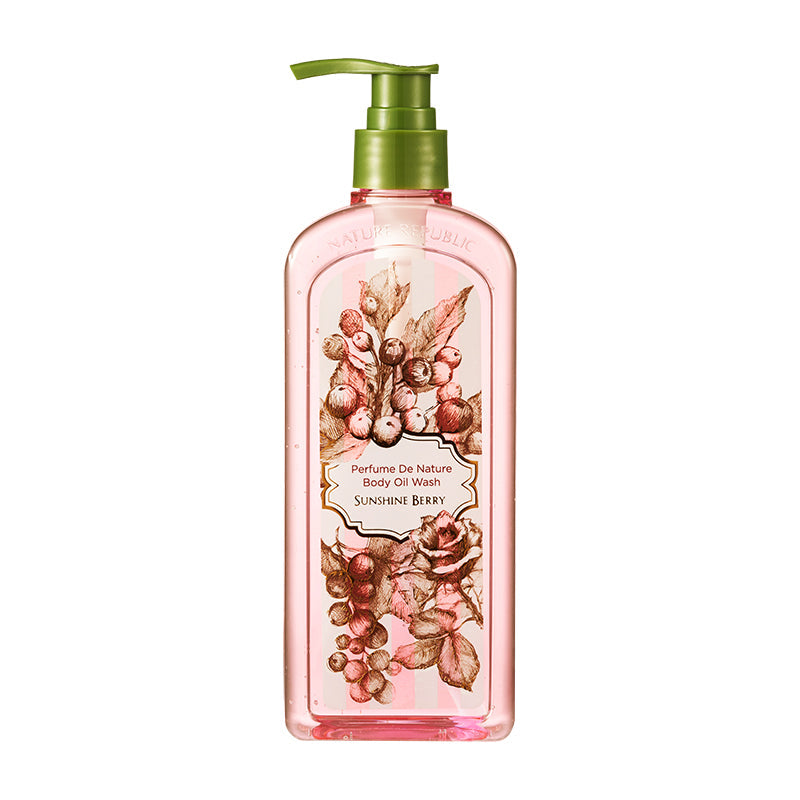 NATURE REPUBLIC Perfume de Nature Body Oil Wash - Sunshine Berry 345ml