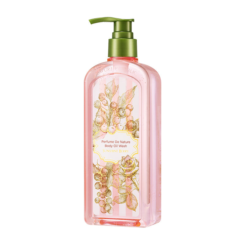NATURE REPUBLIC Perfume de Nature Body Oil Wash - Sunshine Berry 345ml