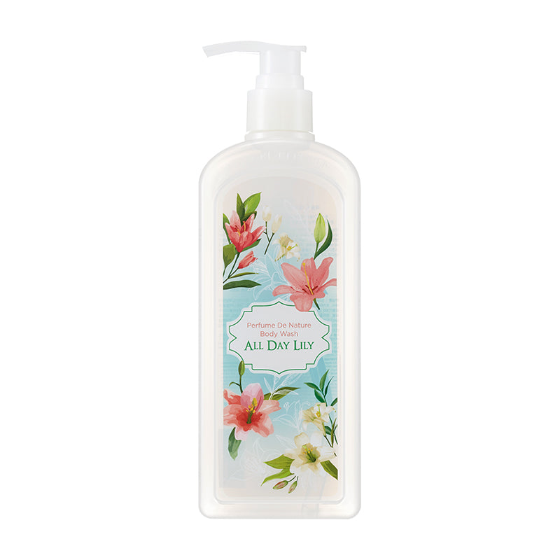 NATURE REPUBLIC Perfume De Nature Body Wash - All Day Lily 345ml