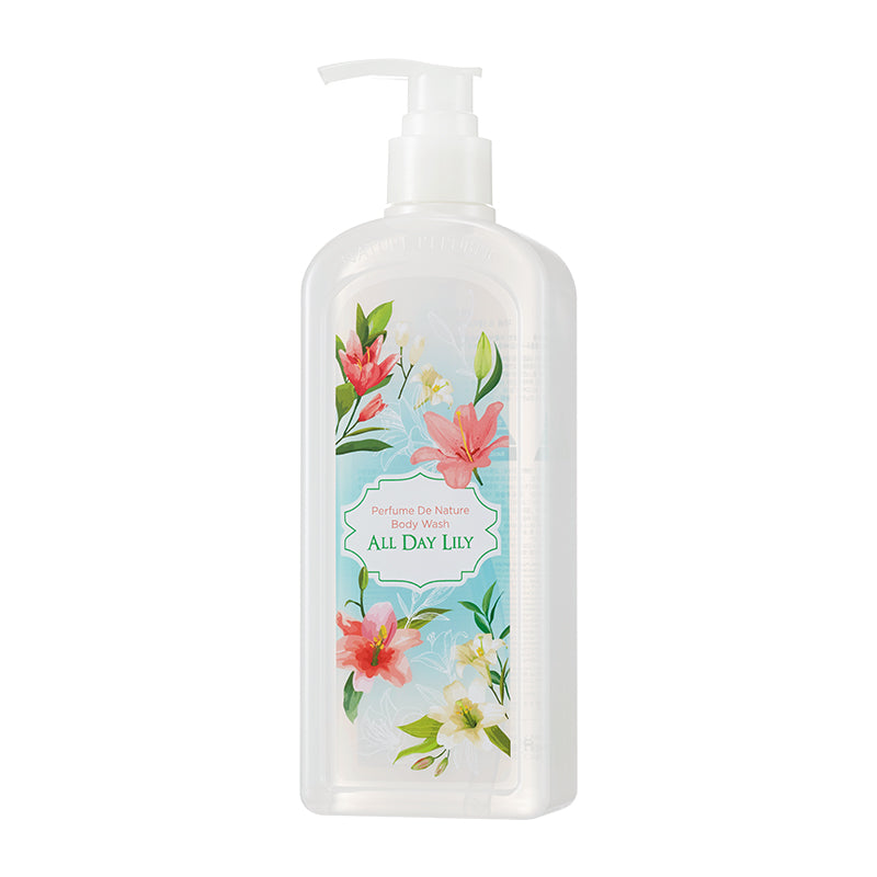 NATURE REPUBLIC Perfume De Nature Body Wash - All Day Lily 345ml