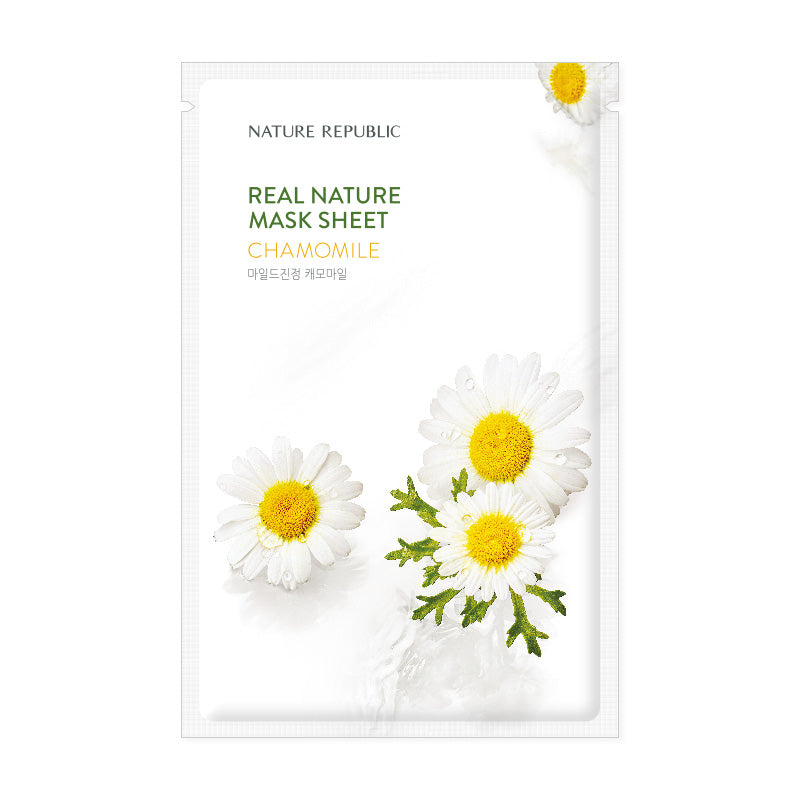 NATURE REPUBLIC Real Nature Chamomile Mask Sheet 1ea