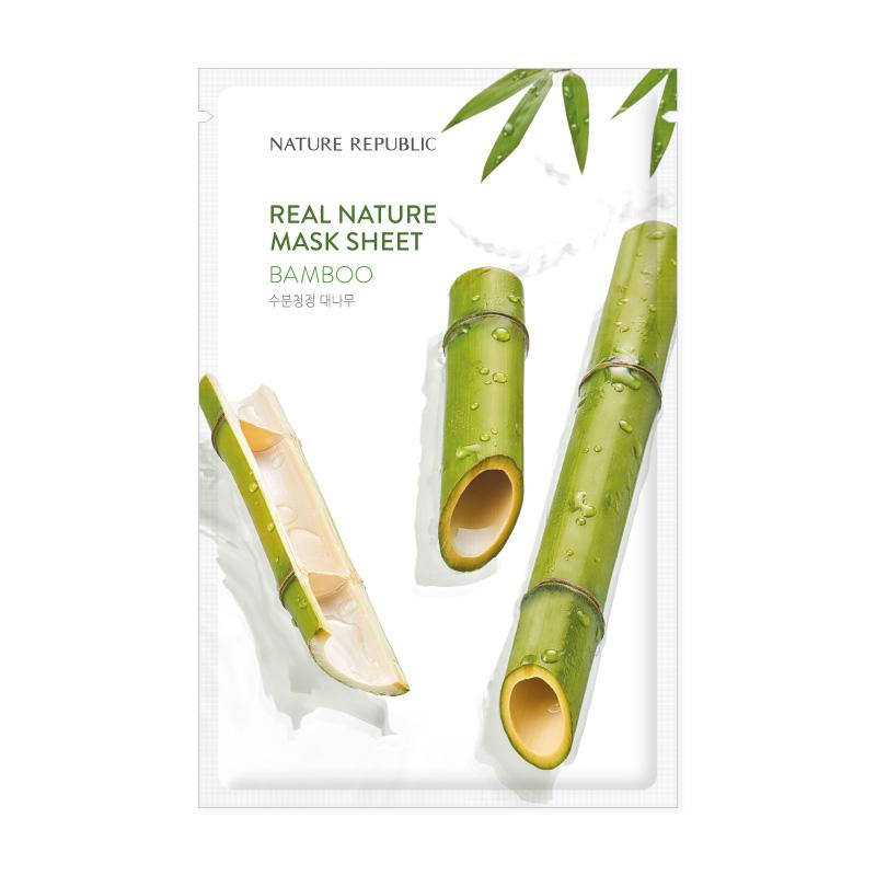 NATURE REPUBLIC Real Nature Bamboo Mask Sheet 1ea