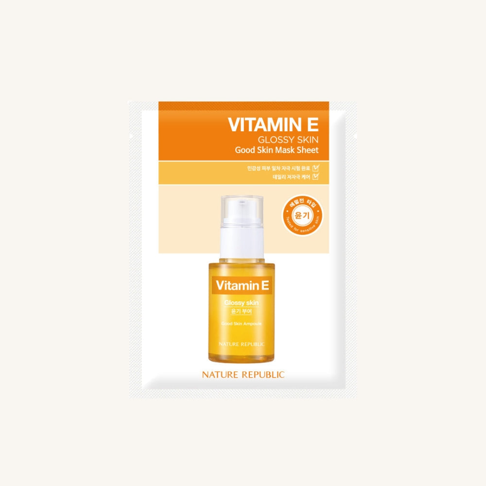 NATURE REPUBLIC Good Skin Vitamin E Mask Sheet 1ea