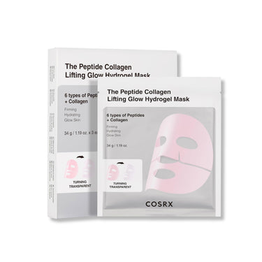 COSRX Peptide Collagen Glow Hydrogel Mask (3ea)