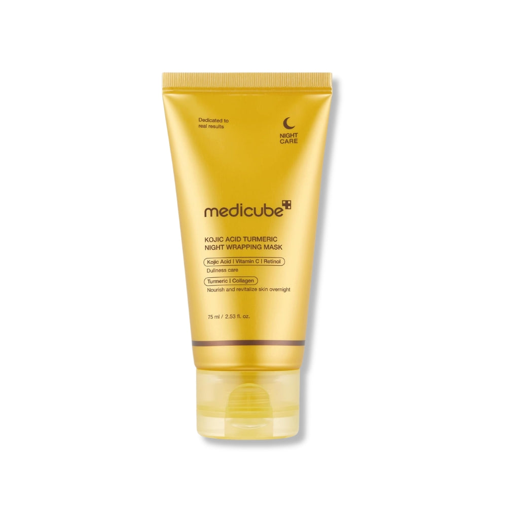 MEDICUBE Kojic Acid Turmeric Night Wrapping Mask 75ml