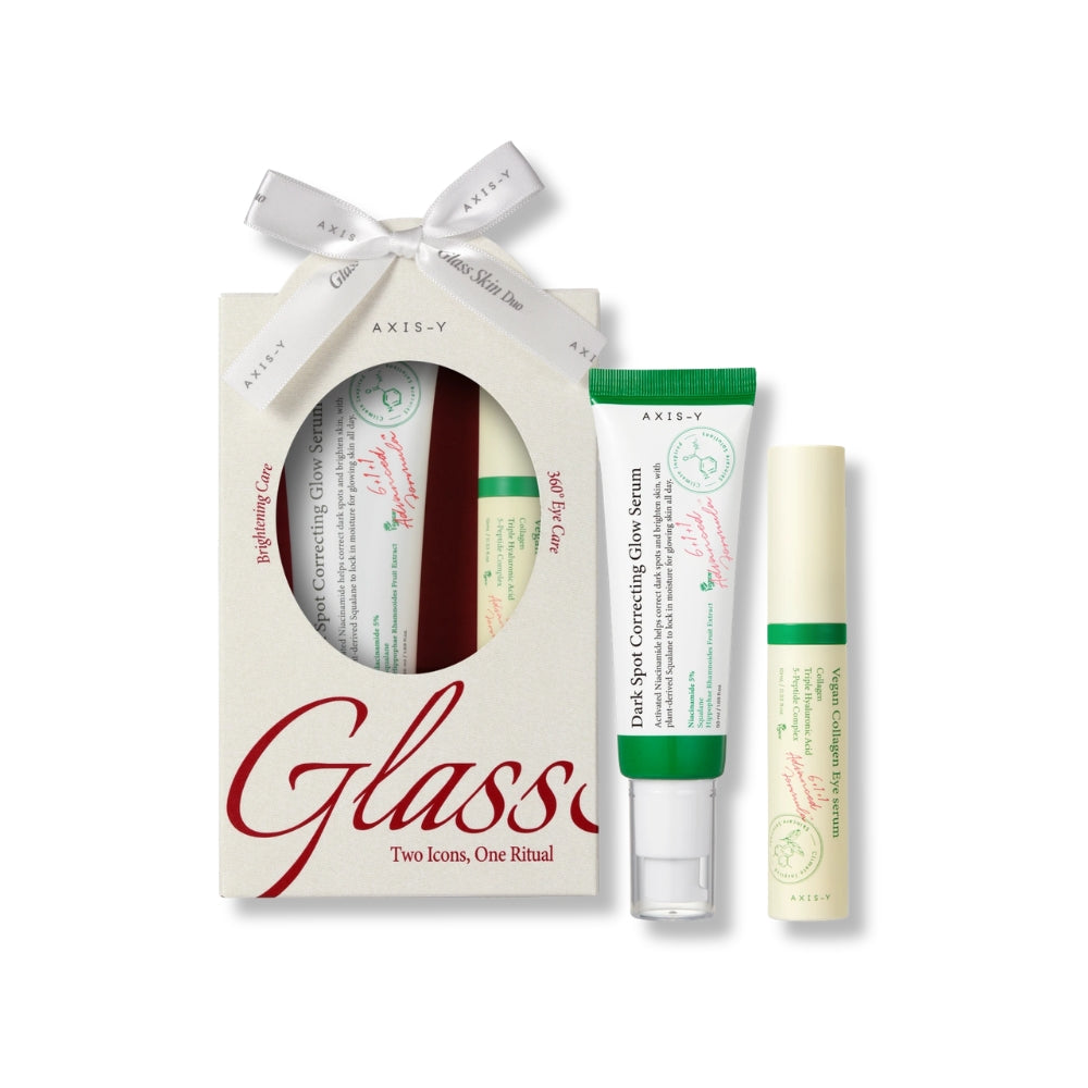 AXIS-Y Glass Skin Duo Set (Glow Serum+Eye Serum)