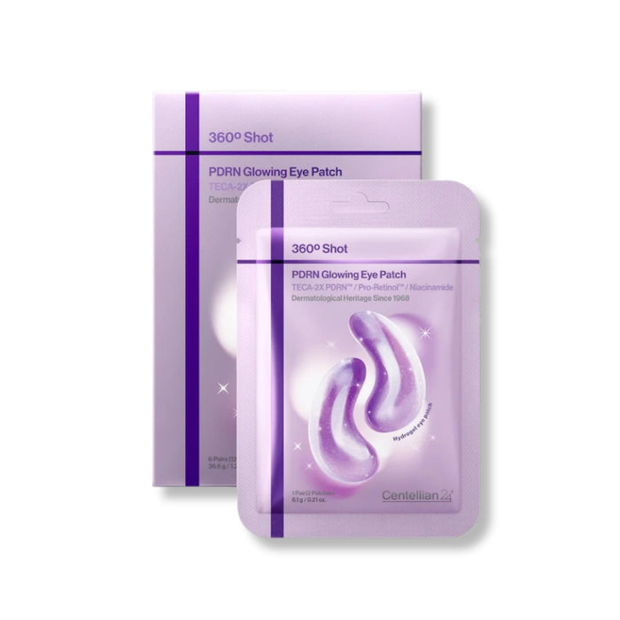 CENTELLIAN24 360º Shot PDRN Glowing Eye Patch (6 Pairs)