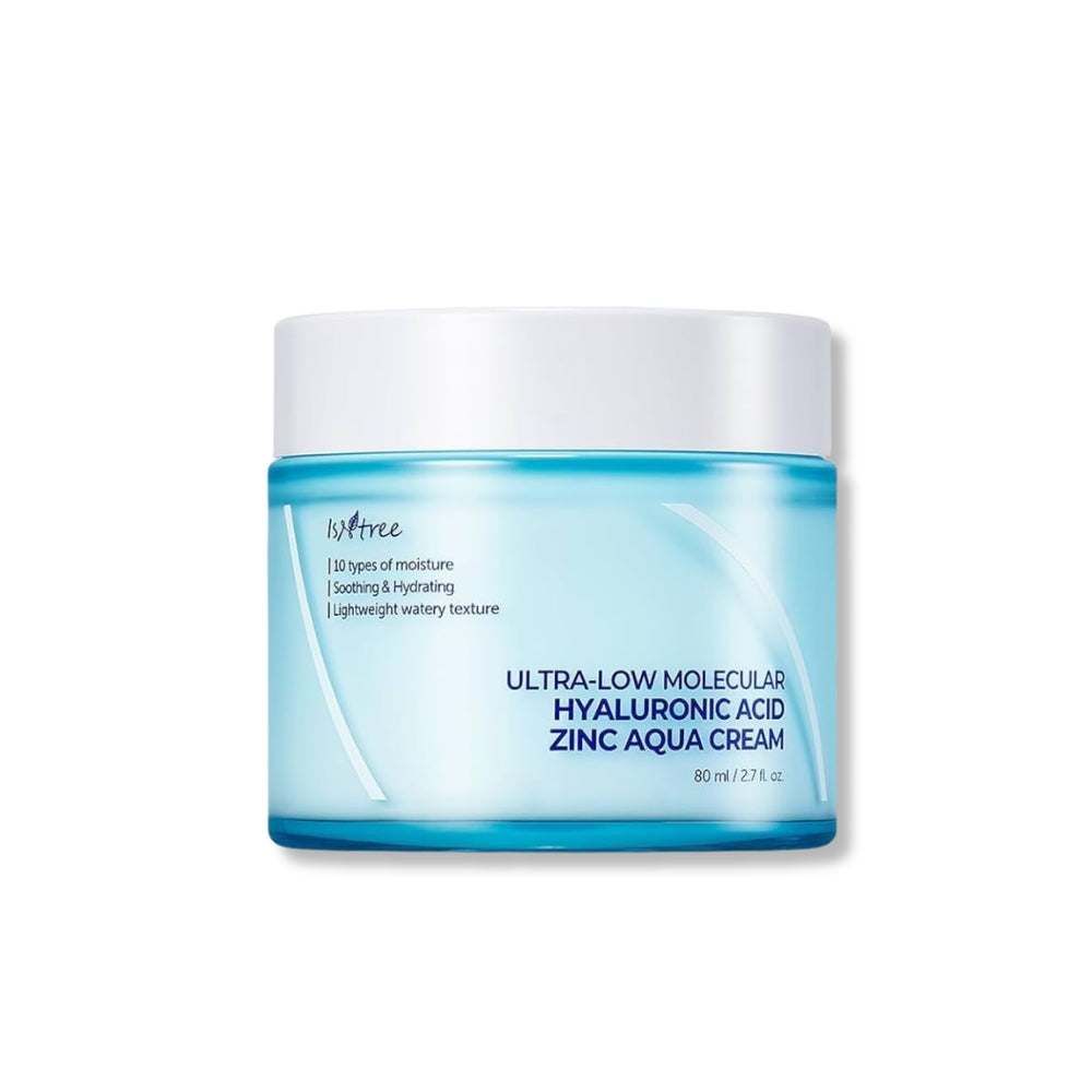 ISNTREE Ultra-Low Molecular Hyaluronic Acid Zinc Aqua Cream 80ml