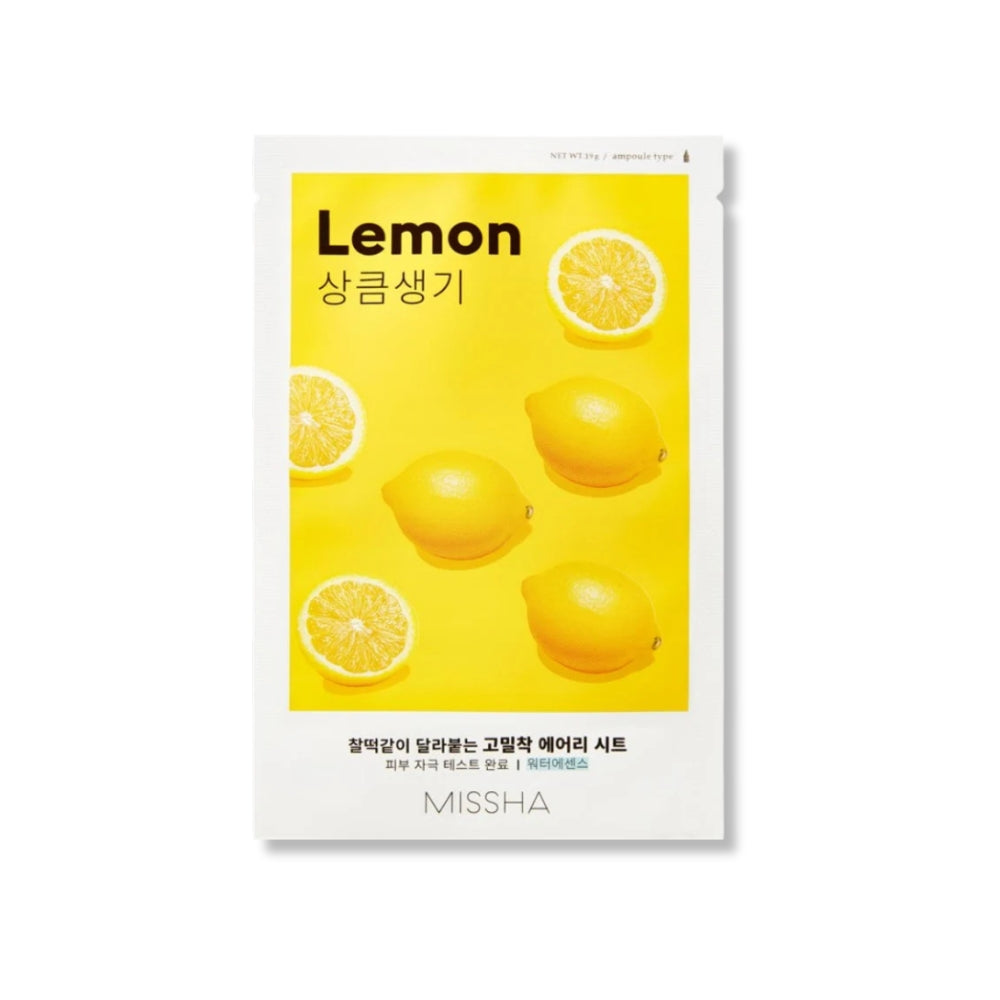MISSHA Airy Fit Sheet Mask #Lemon