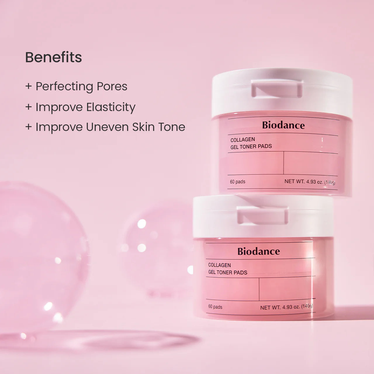 BIODANCE Collagen Gel Toner Pads (60pads)