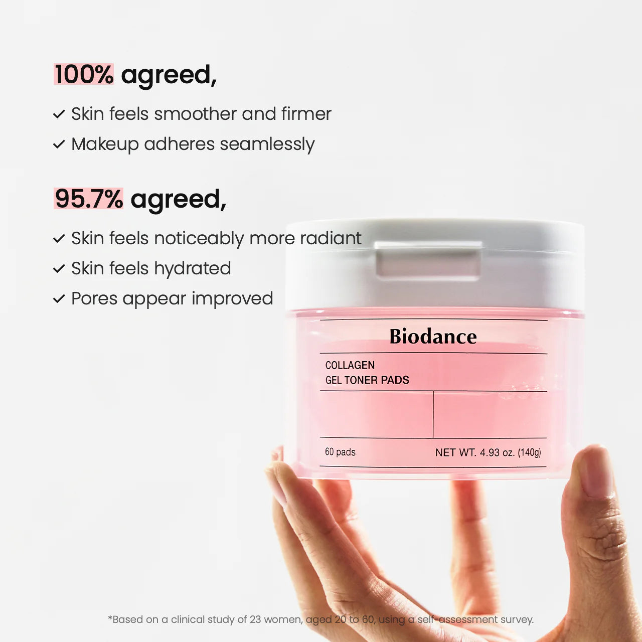 BIODANCE Collagen Gel Toner Pads (60pads)