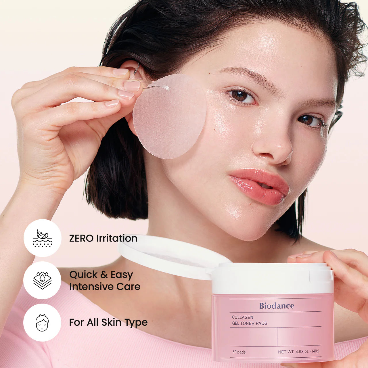 BIODANCE Collagen Gel Toner Pads (60pads)