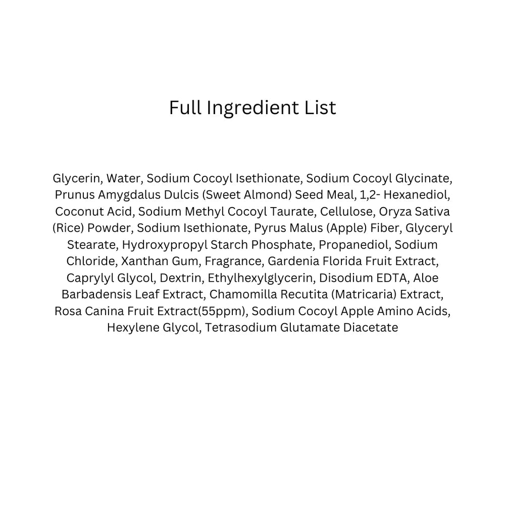 ARENCIA Fresh Rosehip Rice Mochi Cleanser 120g