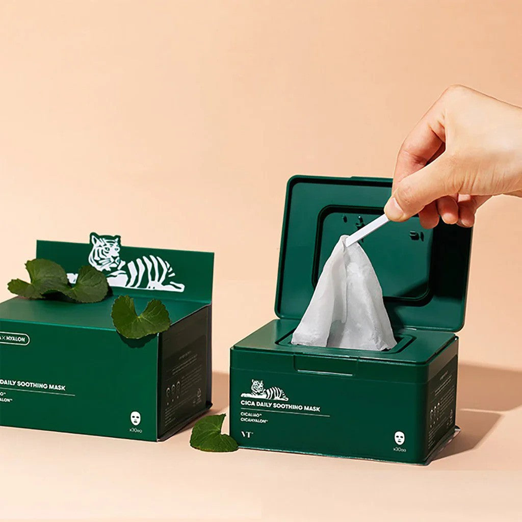 VT COSMETICS Cica Daily Soothing Mask (30ea)