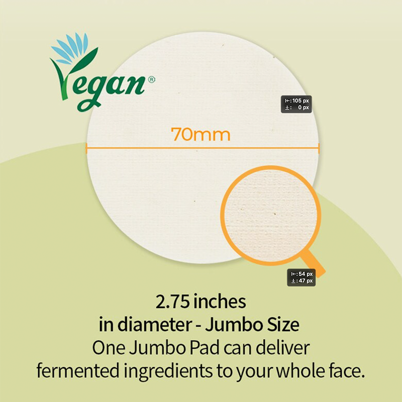 NUMBUZIN No.3 Radiance Glowing Jumbo Essence Pad 70pcs